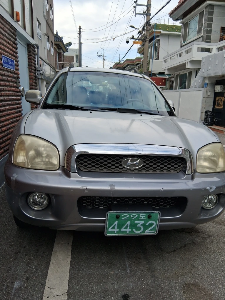 싼타페 2.0디젤(2WD) 수출 견적 참고 · 2004년식 170,000km 거래사례 실제 거래 차량