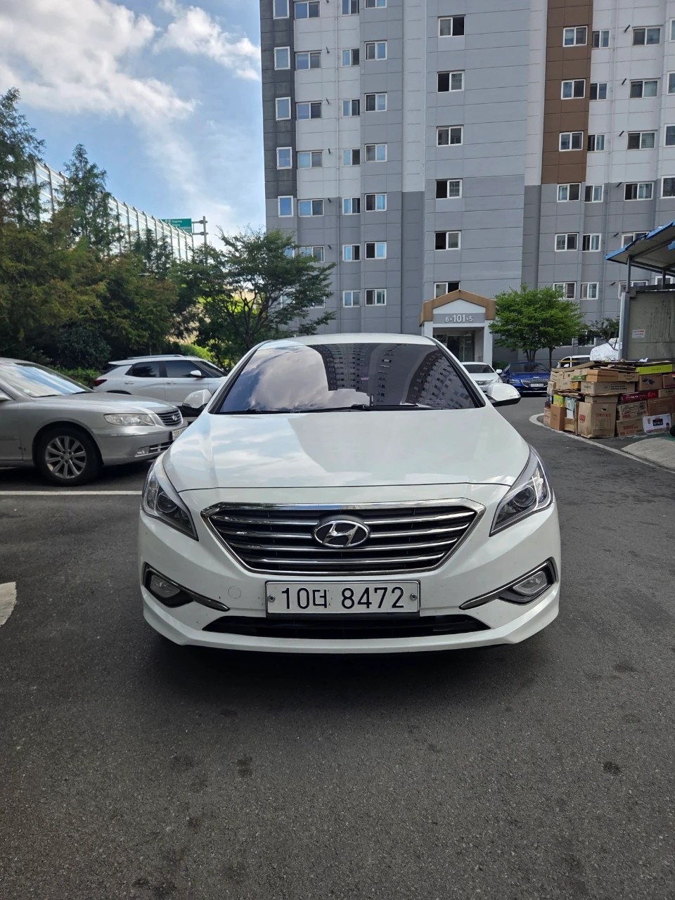 LF쏘나타 2.0(렌트카) 수출 견적 참고 · 2014년식 210,000km 거래사례 실제 거래 차량