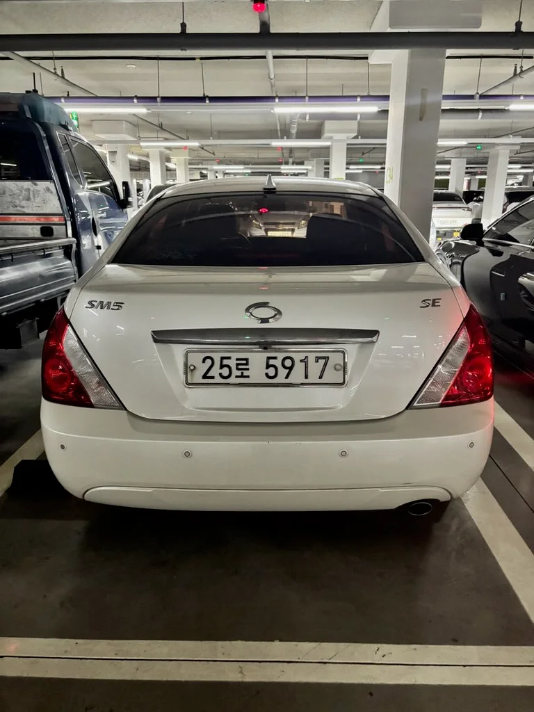 뉴SM5 2.0 수출 견적 참고 · 2009년식 190,000km 거래사례 실제 거래 차량