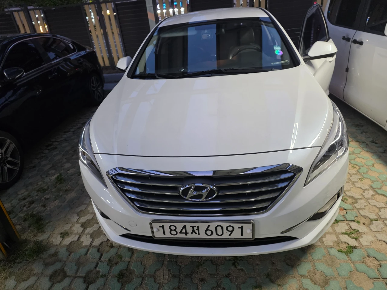 쏘나타 2017년 173,000km 세단 수출 매입 사례 · 상사 감가 극복 실제 거래 차량